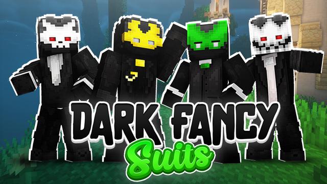 Thumbnail of the Minecraft Bedrock Marketplace product Dark Fancy Suits created by The Lucky Petals.