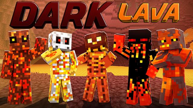 Thumbnail of the Minecraft Bedrock Marketplace product Dark Lava created by The Lucky Petals.