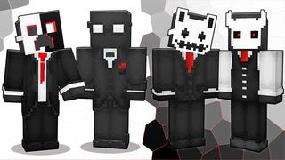 Thumbnail of the Minecraft Bedrock Marketplace product Dark Suits 2 created by The Lucky Petals.