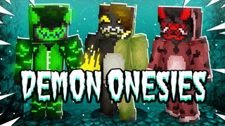 Thumbnail of the Minecraft Bedrock Marketplace product Demon Onesies created by The Lucky Petals.
