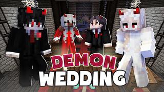 Thumbnail of the Minecraft Bedrock Marketplace product Demon Wedding created by The Lucky Petals.