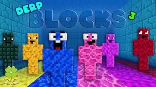 Thumbnail of the Minecraft Bedrock Marketplace product Derp Blocks 3 created by The Lucky Petals.