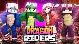 Thumbnail of the Minecraft Bedrock Marketplace product Dragon Riders created by The Lucky Petals.