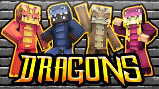 Thumbnail of the Minecraft Bedrock Marketplace product Dragons created by The Lucky Petals.