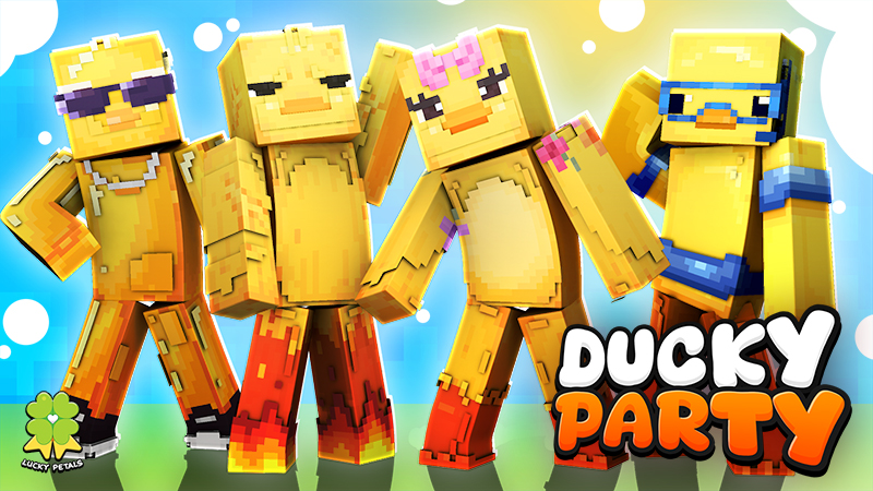 Ducky Party by The Lucky Petals | CHUNK - Minecraft Bedrock Marketplace ...