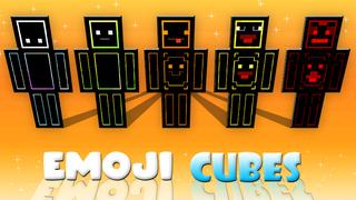 Thumbnail of the Minecraft Bedrock Marketplace product Emoji Cubes created by The Lucky Petals.