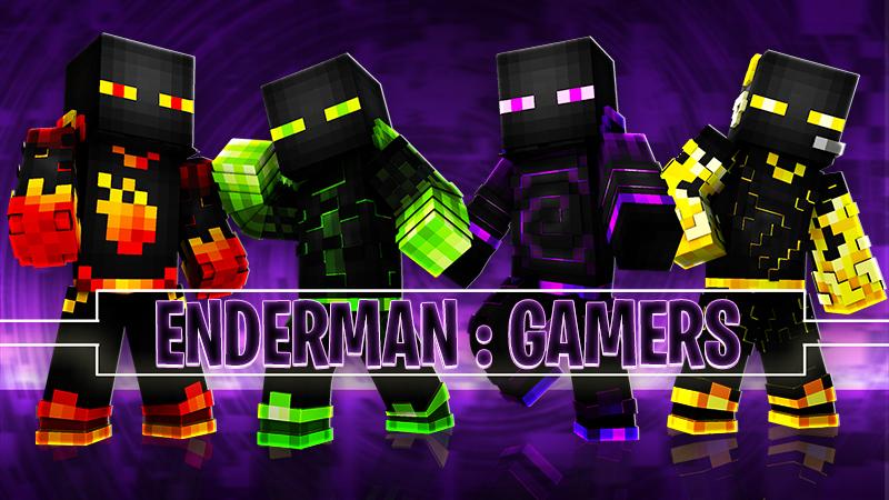 Enderman Gamers by The Lucky Petals | CHUNK - Minecraft Bedrock ...