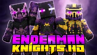 Thumbnail of the Minecraft Bedrock Marketplace product Enderman Knights HD created by The Lucky Petals.