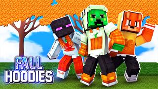 Thumbnail of the Minecraft Bedrock Marketplace product Fall Hoodies created by The Lucky Petals.