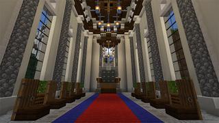 Screenshot of the Minecraft Bedrock Marketplace product Fantasy Kingdom created by The Lucky Petals.