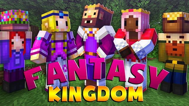 Thumbnail of the Minecraft Bedrock Marketplace product Fantasy Kingdom created by The Lucky Petals.