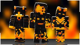 Thumbnail of the Minecraft Bedrock Marketplace product Fire Demons created by The Lucky Petals.