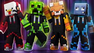 Thumbnail of the Minecraft Bedrock Marketplace product Fire Neon Gamers created by The Lucky Petals.