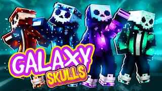 Thumbnail of the Minecraft Bedrock Marketplace product Galaxy Skulls created by The Lucky Petals.