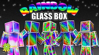 Thumbnail of the Minecraft Bedrock Marketplace product Glass Box Rainbow created by The Lucky Petals.