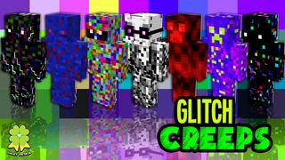 Thumbnail of the Minecraft Bedrock Marketplace product Glitch Creeps created by The Lucky Petals.