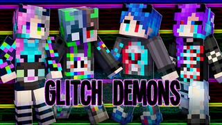 Thumbnail of the Minecraft Bedrock Marketplace product Glitch Demons created by The Lucky Petals.