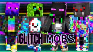 Thumbnail of the Minecraft Bedrock Marketplace product Glitch Mobs created by The Lucky Petals.