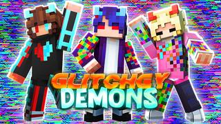 Thumbnail of the Minecraft Bedrock Marketplace product Glitchy Demons created by The Lucky Petals.