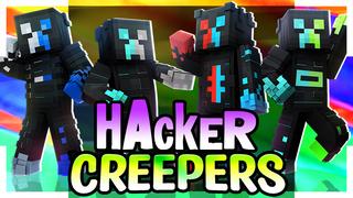 Thumbnail of the Minecraft Bedrock Marketplace product Hacker Creepers created by The Lucky Petals.