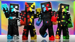 Thumbnail of the Minecraft Bedrock Marketplace product Hacker Creeps created by The Lucky Petals.