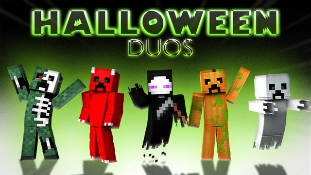 Thumbnail of the Minecraft Bedrock Marketplace product Halloween Duos created by The Lucky Petals.