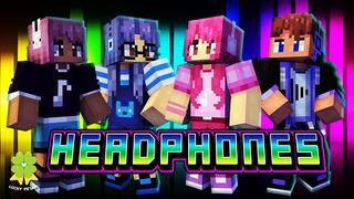 Thumbnail of the Minecraft Bedrock Marketplace product Headphones created by The Lucky Petals.
