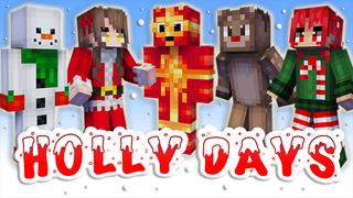 Thumbnail of the Minecraft Bedrock Marketplace product Holly Days created by The Lucky Petals.