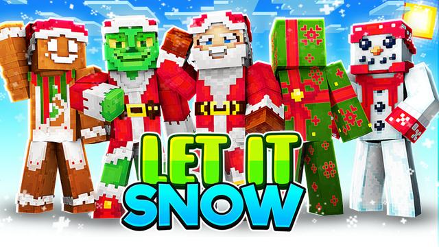 Thumbnail of the Minecraft Bedrock Marketplace product Let It Snow created by The Lucky Petals.