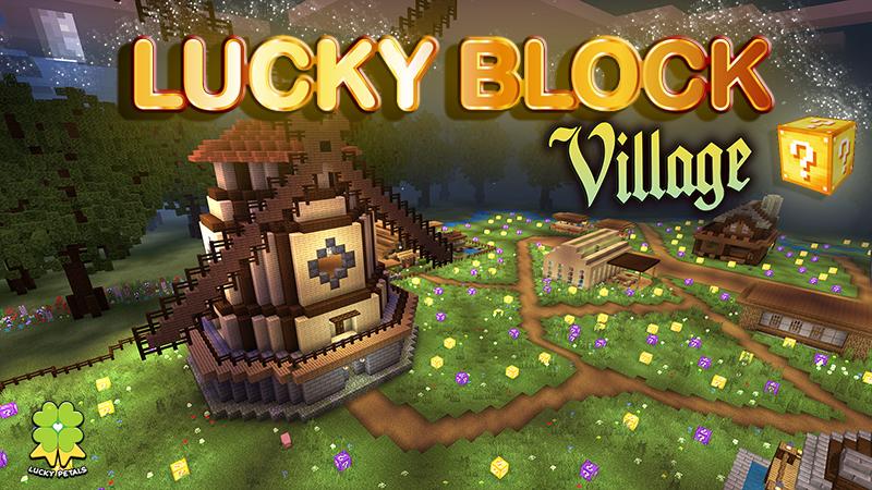 Lucky Block Village von The Lucky Petals | CHUNK - Minecraft Bedrock ...