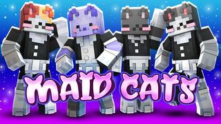 Thumbnail of the Minecraft Bedrock Marketplace product Maid Cats created by The Lucky Petals.