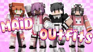 Thumbnail of the Minecraft Bedrock Marketplace product Maid Outfits created by The Lucky Petals.