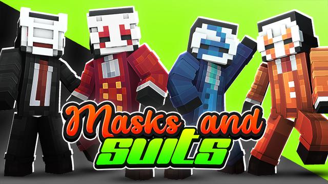 Thumbnail of the Minecraft Bedrock Marketplace product Masks and Suits created by The Lucky Petals.