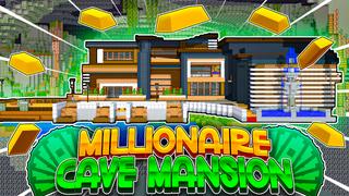 Thumbnail of the Minecraft Bedrock Marketplace product Millionaire Cave Mansion created by The Lucky Petals.