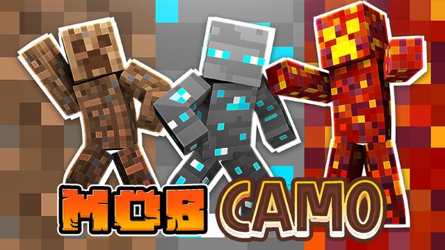 Thumbnail of the Minecraft Bedrock Marketplace product Mob Camo created by The Lucky Petals.