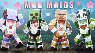 Thumbnail of the Minecraft Bedrock Marketplace product Mob Maids created by The Lucky Petals.