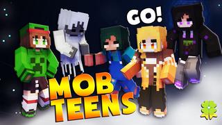 Thumbnail of the Minecraft Bedrock Marketplace product Mob Teens Go created by The Lucky Petals.