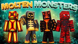 Thumbnail of the Minecraft Bedrock Marketplace product Molten Monsters created by The Lucky Petals.