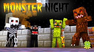 Thumbnail of the Minecraft Bedrock Marketplace product Monster Night created by The Lucky Petals.