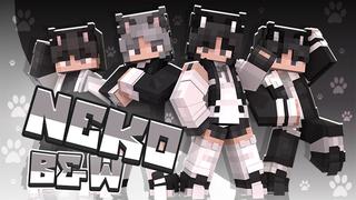 Thumbnail of the Minecraft Bedrock Marketplace product Neko B&W created by The Lucky Petals.