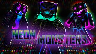 Thumbnail of the Minecraft Bedrock Marketplace product NEON MONSTERS created by The Lucky Petals.