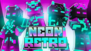 Thumbnail of the Minecraft Bedrock Marketplace product Neon Retro created by The Lucky Petals.