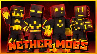 Thumbnail of the Minecraft Bedrock Marketplace product Nether Mobs created by The Lucky Petals.