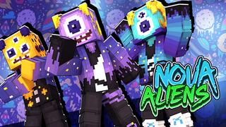 Thumbnail of the Minecraft Bedrock Marketplace product Nova Aliens created by The Lucky Petals.