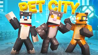 Thumbnail of the Minecraft Bedrock Marketplace product Pet City created by The Lucky Petals.
