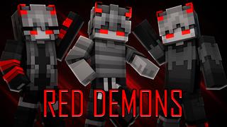 Thumbnail of the Minecraft Bedrock Marketplace product Red Demons created by The Lucky Petals.
