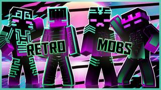Thumbnail of the Minecraft Bedrock Marketplace product RETRO MOBS created by The Lucky Petals.