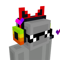 Thumbnail of the Minecraft Bedrock Marketplace product RGB Gamer Headset created by The Lucky Petals.