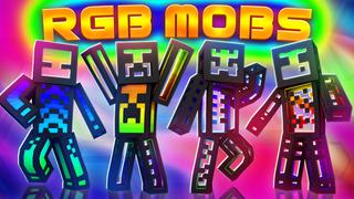 Thumbnail of the Minecraft Bedrock Marketplace product RGB Mobs created by The Lucky Petals.