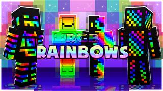Thumbnail of the Minecraft Bedrock Marketplace product RGB Rainbows created by The Lucky Petals.